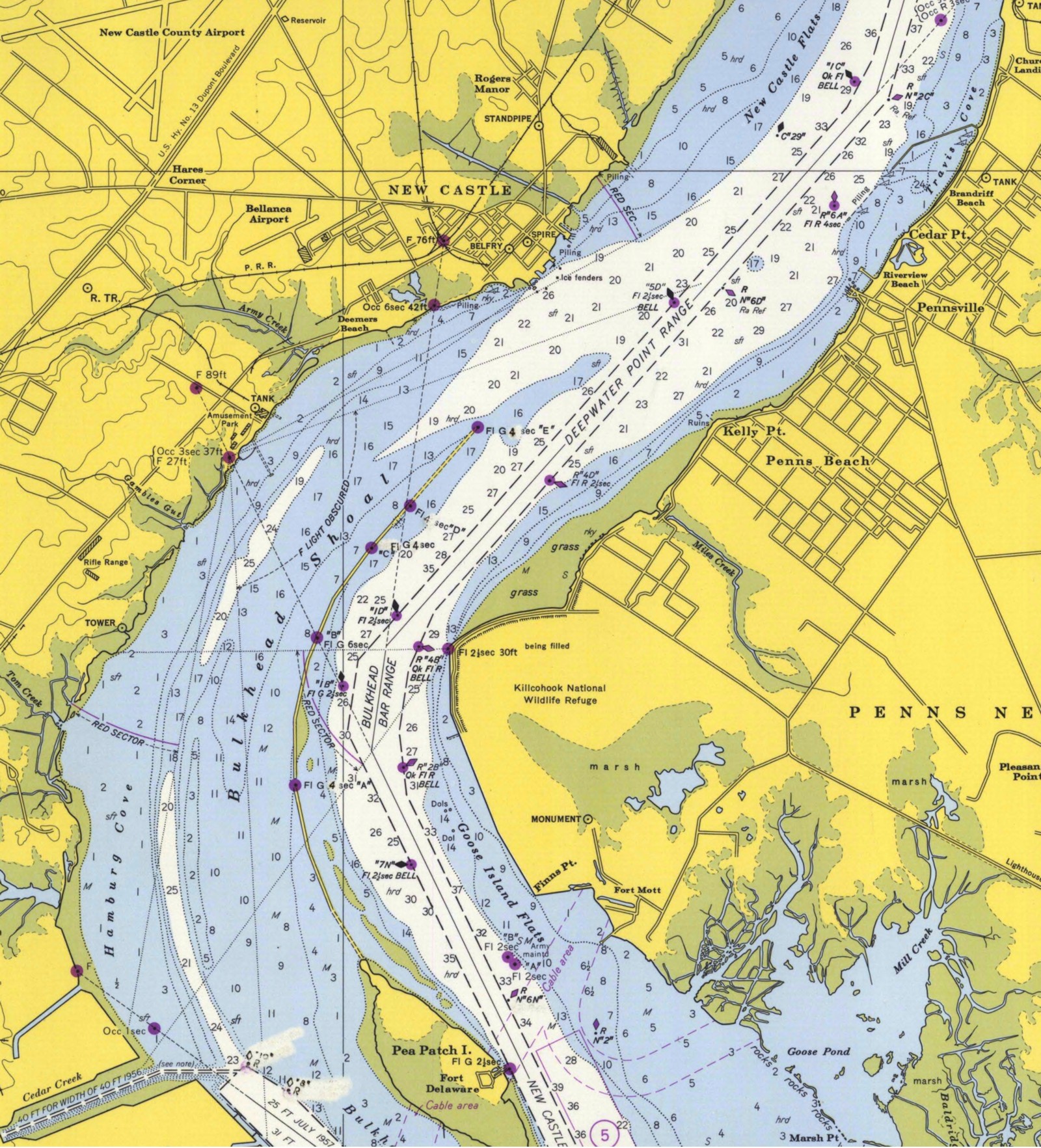 Rock River Depth Map
